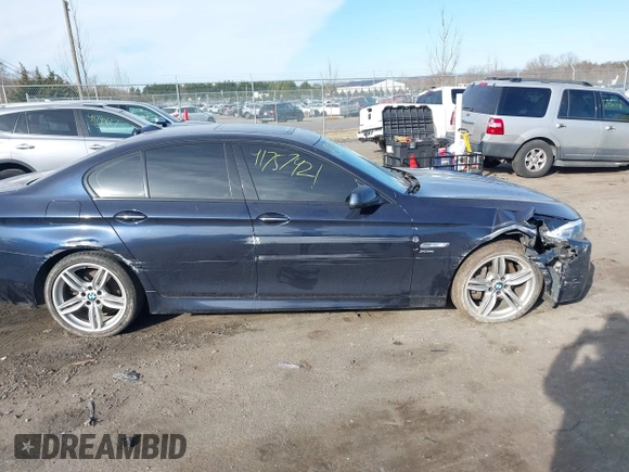 2012 BMW 5 Series 535i xDrive with VIN WBAFU7C53CDU62674, listed as a IAAI auction lot 41757421 with 107,886 mi miles. Bid and sale history available at carsss.com. Image 12.