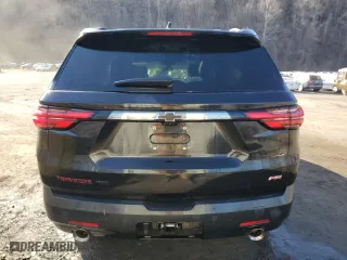 2022 Chevrolet Traverse RS with VIN 1GNEVJKW3NJ130281, listed as a Copart auction lot 46628905 with 33,335 mi miles and Salvage Title. Bid and sale history available at carsss.com. Image 6.