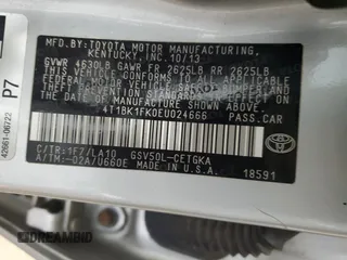 2014 Toyota Camry SE with VIN 4T1BK1FK0EU024666, listed as a Copart auction lot 52403395 with 129,728 mi miles and Salvage Title. Bid and sale history available at carsss.com. Image 12.