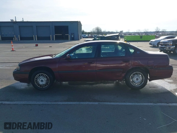 2002 Chevrolet Impala with VIN 2G1WF55K329278215, listed as a IAAI auction lot 41893693 with 291,100 mi miles and . Bid and sale history available at DreamBid. Image 14.