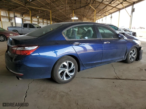 2016 Honda Accord Sedan LX with VIN 1HGCR2F32GA129279, listed as a Copart auction lot 50878025 with 110,980 mi miles and Salvage Title. Bid and sale history available at carsss.com. Image 3.