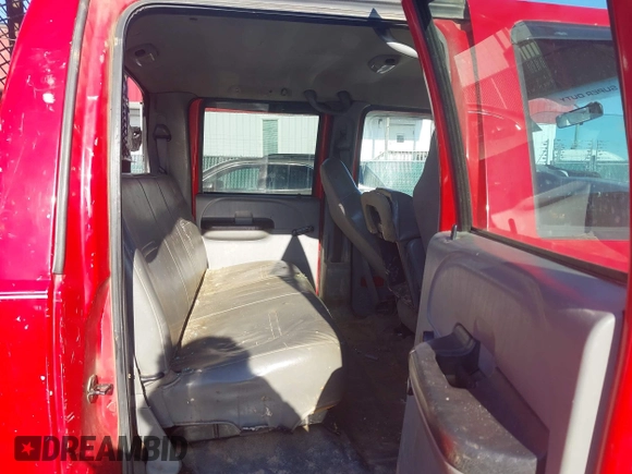 2005 Ford Super Duty F-250 XL with VIN 1FTSW20575EB69845, listed as a IAAI auction lot 41346591 with 1 mi miles. Bid and sale history available at carsss.com. Image 8.