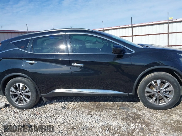 2018 Nissan Murano S with VIN 5N1AZ2MH7JN126104, listed as a IAAI auction lot 41318056 with 136,505 mi miles and . Bid and sale history available at DreamBid. Image 13.