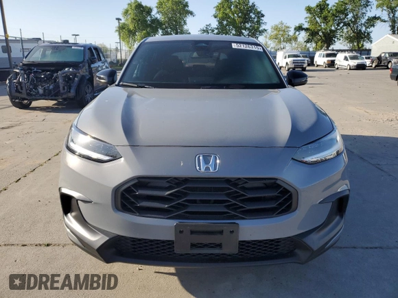 2024 Honda HR-V Sport with VIN 3CZRZ1H59RM751315, listed as a Copart auction lot 52126315 with 14,897 mi miles and Salvage title. Bid and sale history available at DreamBid. Image 5.
