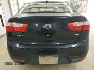 2012 Kia Rio LX with VIN KNADM4A34C6072811, listed as a Copart auction lot 68295334 with 77,167 mi miles and Salvage Title. Bid and sale history available at carsss.com. Image 6.