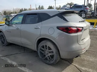2021 Chevrolet Blazer Premier with VIN 3GNKBLRS1MS557160, listed as a Copart auction lot 45052785 with 34,145 mi miles and Salvage title. Bid and sale history available at DreamBid. Image 2.