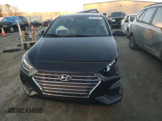 2022 Hyundai Accent SE with VIN 3KPC24A63NE163533, listed as a Copart auction lot 88857805 with 0 mi miles and Salvage Title. Bid and sale history available at carsss.com. Image 5.