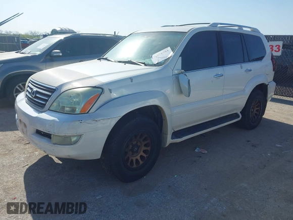 2008 Lexus GX 470 with VIN JTJBT20X380149150, listed as a IAAI auction lot 41975793 with Not Provided miles. Bid and sale history available at carsss.com. Image 2.