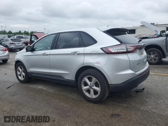 2015 Ford Edge SE z VIN 2FMTK3G85FBB58499, wystawiony jako Copart lot #56654025 z przebiegiem 93 626 mil mil oraz Szkoda całkowita • Salvage title. Historia ofert i sprzedaży dostępna na DreamBid. Obrazek 2.