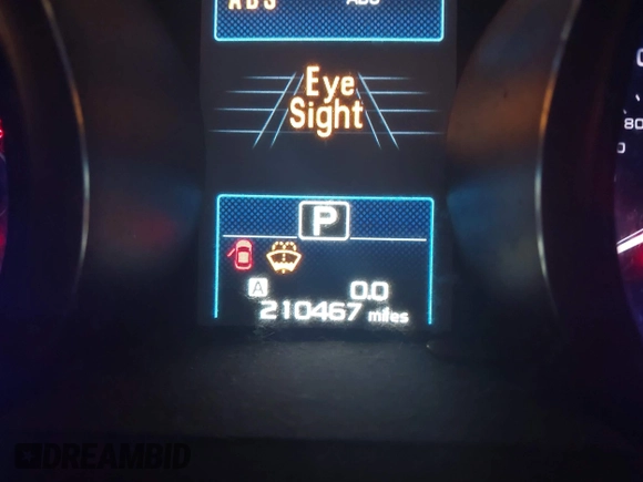 2019 Subaru Outback Premium with VIN 4S4BSAFC4K3217719, listed as a IAAI auction lot 42252640 with 210,467 mi miles and . Bid and sale history available at DreamBid. Image 15.