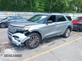 2020 Ford Explorer Limited с VIN 1FMSK8FH1LGA93858, выставлен на аукционе IAAI как лот 42557330 с пробегом 86 006 миль миль и . История ставок и продаж доступна на DreamBid. Изображение 2.