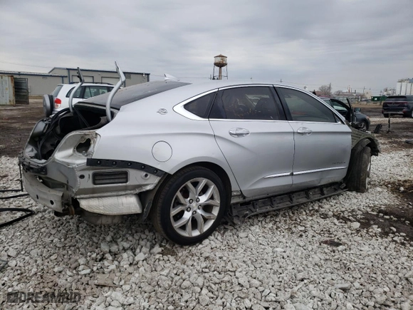 2015 Chevrolet Impala LTZ with VIN 2G1165S30F9260400, listed as a Copart auction lot 47607055 with 224,059 mi miles and Salvage Title. Bid and sale history available at carsss.com. Image 3.
