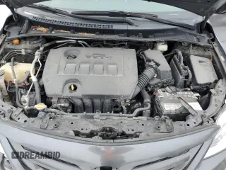 2012 Toyota Corolla L with VIN 2T1BU4EE5CC894841, listed as a Copart auction lot 42118255 with 140,312 mi miles and Salvage Title. Bid and sale history available at carsss.com. Image 11.