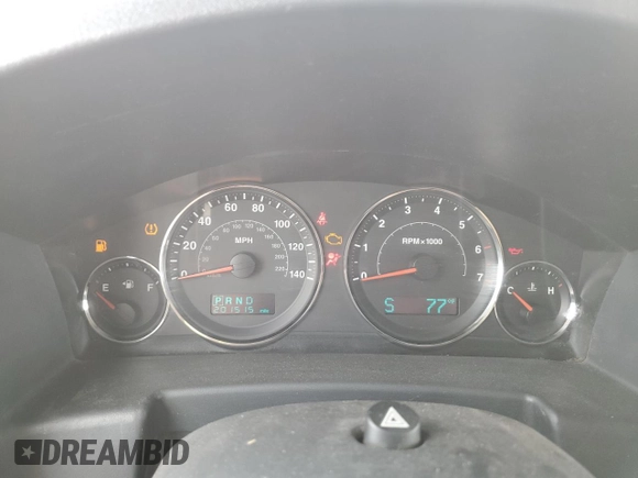 2006 Jeep Commander with VIN 1J8HG48N96C179080, listed as a Copart auction lot 60831635 with 201,515 mi miles and Clean title. Bid and sale history available at DreamBid. Image 9.