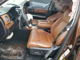 2015 Toyota Tundra 4WD Truck Platinum with VIN 5TFAW5F13FX417113, listed as a Copart auction lot 79666074 with 140,520 mi miles and Salvage Title. Bid and sale history available at carsss.com. Image 7.