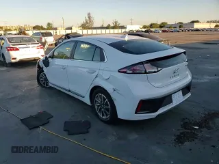 2021 Hyundai Ioniq Limited with VIN KMHC85LJ6MU081927, listed as a Copart auction lot 83955944 with 27,324 mi miles and Salvage title. Bid and sale history available at DreamBid. Image 11.