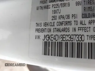 2014 Mazda CX-5 Grand Touring with VIN JM3KE4DY8E0397330, listed as a IAAI auction lot 41868116 with 180,891 mi miles. Bid and sale history available at carsss.com. Image 9.