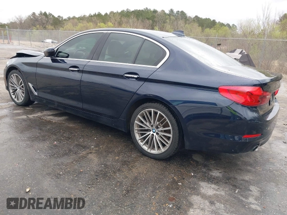2018 BMW 5 Series 530i with VIN WBAJA5C55JWA39526, listed as a IAAI auction lot 41780637 with 121,693 mi miles and . Bid and sale history available at DreamBid. Image 3.