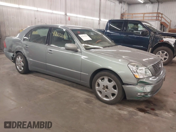 2001 Lexus LS 430 z VIN JTHBN30F510019661, wystawiony jako IAAI lot #42167204 z przebiegiem 190 437 mil mil oraz . Historia ofert i sprzedaży dostępna na DreamBid. Obrazek 1.