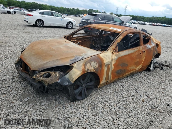 2012 Hyundai Genesis Coupe 2.0T with VIN KMHHT6KD6CU072052, listed as a Copart auction lot 59094115 with Not provided miles and Non repairable. Bid and sale history available at DreamBid. Image 1.