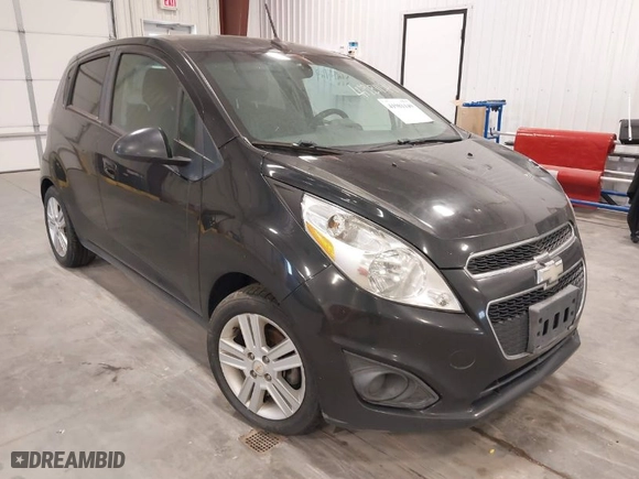 2014 Chevrolet Spark LT with VIN KL8CD6S93EC458128, listed as a IAAI auction lot 41981149 with 142,240 mi miles. Bid and sale history available at carsss.com. Image 1.