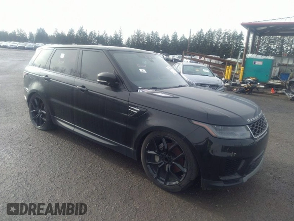 2020 Land Rover Range Rover Sport SE with VIN SALWG2SU5LA741348, listed as a IAAI auction lot 39484742 with 57,216 mi miles. Bid and sale history available at carsss.com. Image 1.