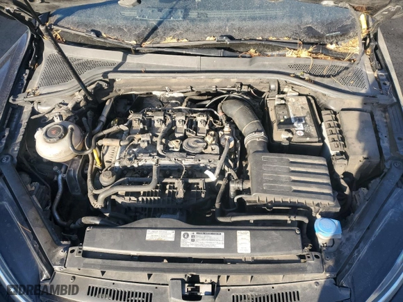 2019 Volkswagen Golf GTI S with VIN 3VW5T7AU1KM008726, listed as a Copart auction lot 88910235 with 0 mi miles and Salvage Title. Bid and sale history available at carsss.com. Image 11.