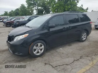 2014 Toyota Sienna LE AAS с VIN 5TDKK3DC3ES438508, выставлен на аукционе Copart как лот 58335855 с пробегом 176 016 миль миль и Списание • Salvage title. История ставок и продаж доступна на DreamBid. Изображение 1.