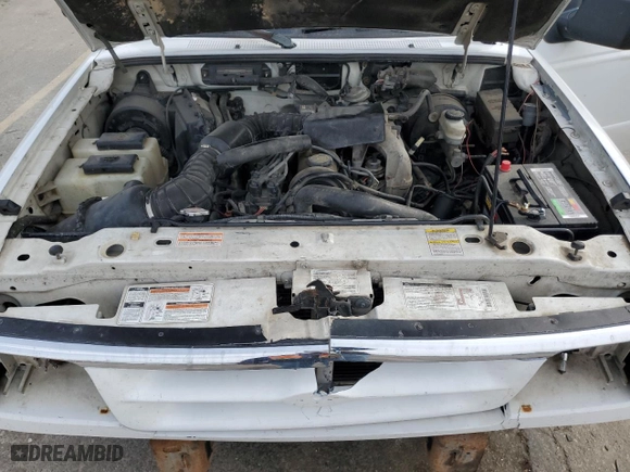 1997 Ford Ranger XL with VIN 1FTCR14A4VPB15565, listed as a Copart auction lot 77610414 with 206,192 mi miles and Salvage Title. Bid and sale history available at carsss.com. Image 12.