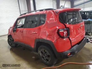 2015 Jeep Renegade Latitude with VIN ZACCJBBH0FPC24140, listed as a Copart auction lot 49848135 with 103,794 mi miles and Salvage Title. Bid and sale history available at carsss.com. Image 2.