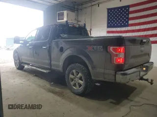 2018 Ford F-150 XL with VIN 1FTFW1EG7JFA10270, listed as a Copart auction lot 49081935 with 155,763 mi miles and Salvage Title. Bid and sale history available at carsss.com. Image 2.