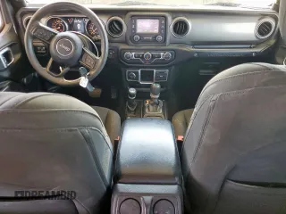 2018 Jeep Wrangler Unlimited Sport with VIN 1C4HJXDG1JW145336, listed as a Copart auction lot 59521635 with 120,089 mi miles and Salvage title. Bid and sale history available at DreamBid. Image 8.