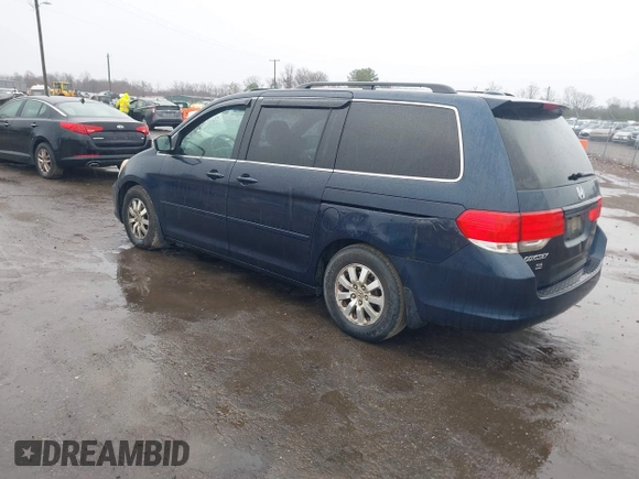2010 Honda Odyssey EX-L with VIN 5FNRL3H66AB050185, listed as a IAAI auction lot 41875667 with 296,266 mi miles. Bid and sale history available at carsss.com. Image 3.