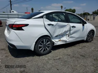 2023 Nissan Versa S with VIN 3N1CN8DV3PL870988, listed as a Copart auction lot 54761995 with 36,044 mi miles and Salvage title. Bid and sale history available at DreamBid. Image 3.