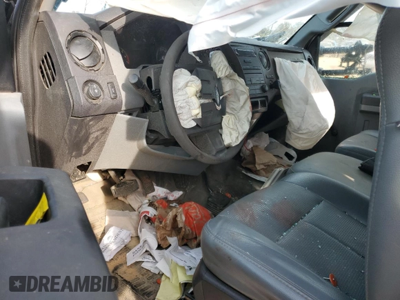 2011 Ford F-250 XL with VIN 1FT7X2B61BEC53986, listed as a Copart auction lot 83654014 with Not Provided miles and Salvage Title. Bid and sale history available at DreamBid. Image 8.