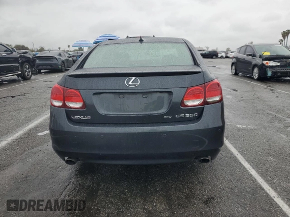 2008 Lexus GS 350 with VIN JTHCE96S880017604, listed as a Copart auction lot 49056865 with 62,364 mi miles and Salvage Title. Bid and sale history available at DreamBid. Image 6.