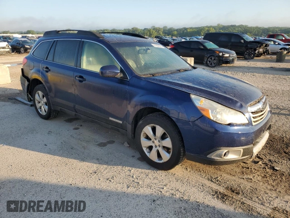 2011 Subaru Outback Limited Power Moon with VIN 4S4BRCKC1B3378011, listed as a Copart auction lot 61806825 with 187,650 mi miles and Clean title. Bid and sale history available at DreamBid. Image 4.