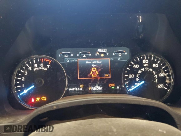 2019 Ford F-150 XL with VIN 1FTEW1E56KFA21028, listed as a Copart auction lot 59571735 with 144,219 mi miles and Clean title. Bid and sale history available at DreamBid. Image 9.