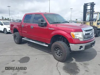 2013 Ford F-150 XL with VIN 1FTEW1CMXDKD90723, listed as a IAAI auction lot 41681058 with 159,444 mi miles. Bid and sale history available at carsss.com. Image 1.