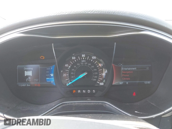 2016 Ford Fusion SE with VIN 3FA6P0HD8GR380945, listed as a IAAI auction lot 42626820 with 112,497 mi miles and . Bid and sale history available at DreamBid. Image 7.