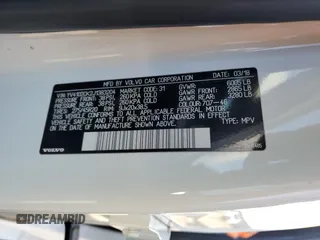 2018 Volvo XC90 Momentum with VIN YV4102CK2J1383204, listed as a Copart auction lot 48770655 with 99,270 mi miles and Salvage Title. Bid and sale history available at carsss.com. Image 14.