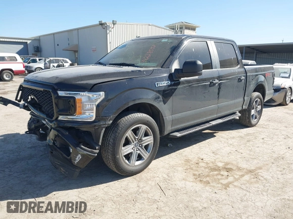 2018 Ford F-150 XL with VIN 1FTEW1E50JKE13640, listed as a IAAI auction lot 41228537 with 146,927 mi miles. Bid and sale history available at carsss.com. Image 17.