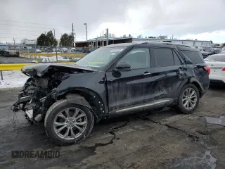2021 Ford Explorer Limited with VIN 1FMSK7FHXMGB45824, listed as a Copart auction lot 42052065 with 73,159 mi miles and Salvage Title. Bid and sale history available at carsss.com. Image 1.