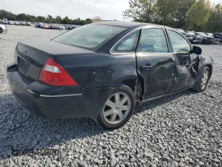 2005 Ford Five Hundred SE with VIN 1FAFP23145G145133, listed as a Copart auction lot 75796394 with 185,020 mi miles and Salvage Title. Bid and sale history available at carsss.com. Image 3.