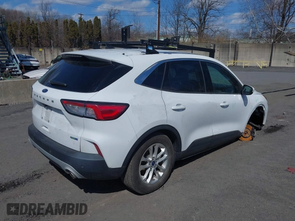 2020 Ford Escape SE with VIN 1FMCU9G61LUB80243, listed as a IAAI auction lot 41842611 with 76,801 mi miles. Bid and sale history available at carsss.com. Image 4.
