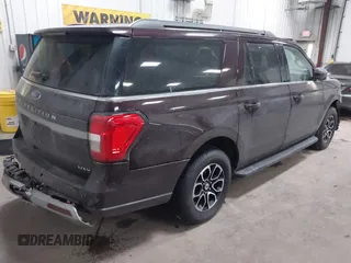 2024 Ford Expedition Max XLT with VIN 1FMJK1H86REA36110, listed as a IAAI auction lot 41518248 with 30,274 mi miles and . Bid and sale history available at DreamBid. Image 4.