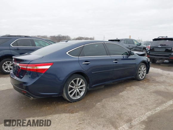 2014 Toyota Avalon Limited with VIN 4T1BK1EB5EU109522, listed as a IAAI auction lot 41525114 with 98,778 mi miles. Bid and sale history available at carsss.com. Image 4.