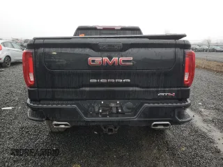 2021 GMC Sierra 1500 AT4 with VIN 1GTU9EET3MZ214568, listed as a Copart auction lot 83029864 with 0 mi miles and Salvage Title. Bid and sale history available at carsss.com. Image 6.