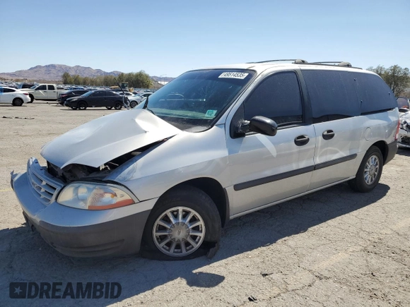 1999 Ford Windstar LX with VIN 2FMDA5140XBA36059, listed as a Copart auction lot 49514535 with 194,334 mi miles and Salvage Title. Bid and sale history available at carsss.com. Image 1.