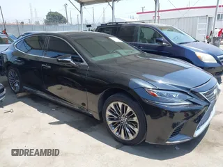 2019 Lexus LS 500 with VIN JTHC51FF6K5005658, listed as a IAAI auction lot 42593636 with 99,055 mi miles and . Bid and sale history available at DreamBid. Image 13.